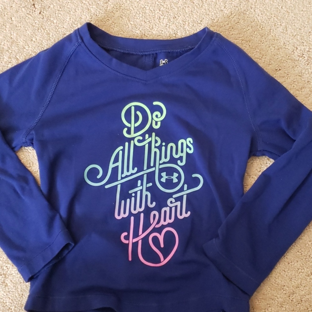 Under Armour 3t girls long sleeve